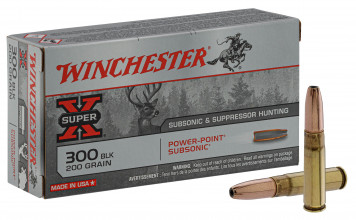 Winchester Cal. 300 Black Out Subsonic