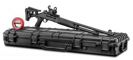 Pack fusil semi auto AKSA S4 canon 24'' avec red ...
