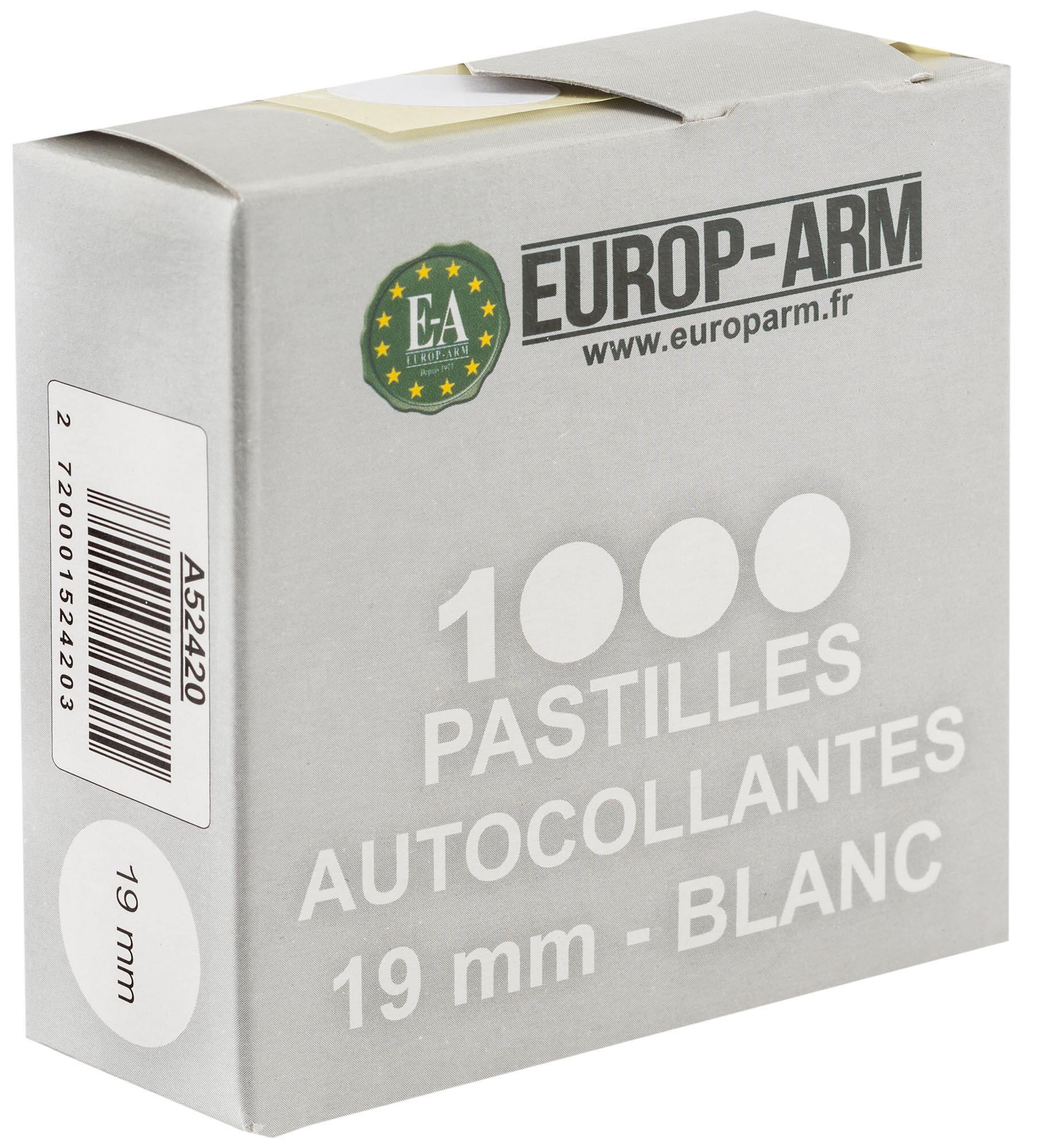 sans marque EA Pastilles Autocollantes diam 15 ou 19 mm